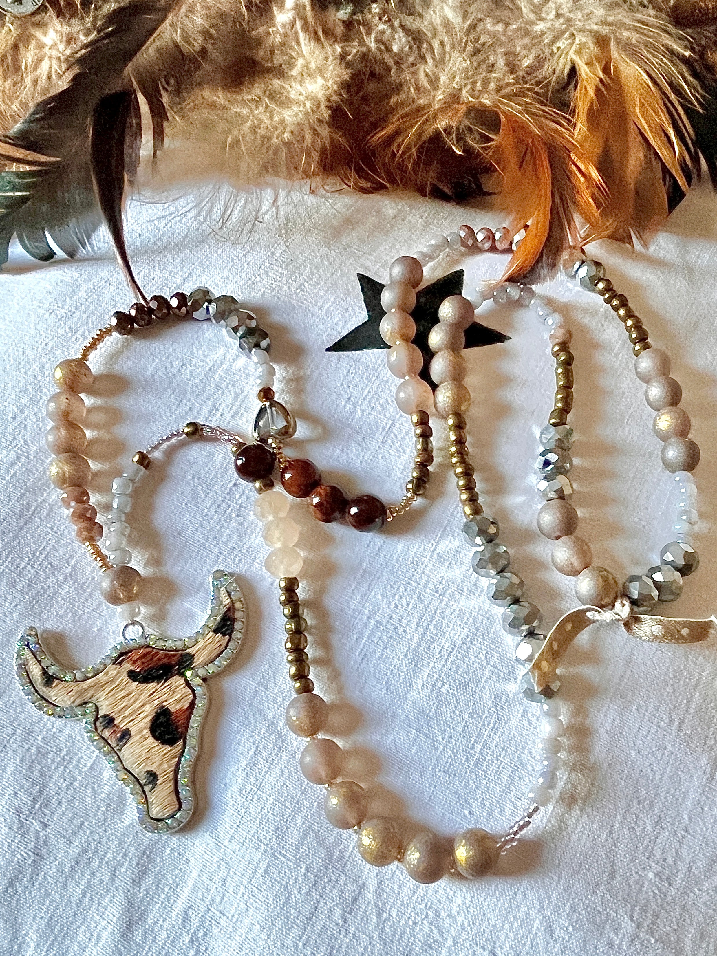 Buffalo Terre des sables – Collier mi long