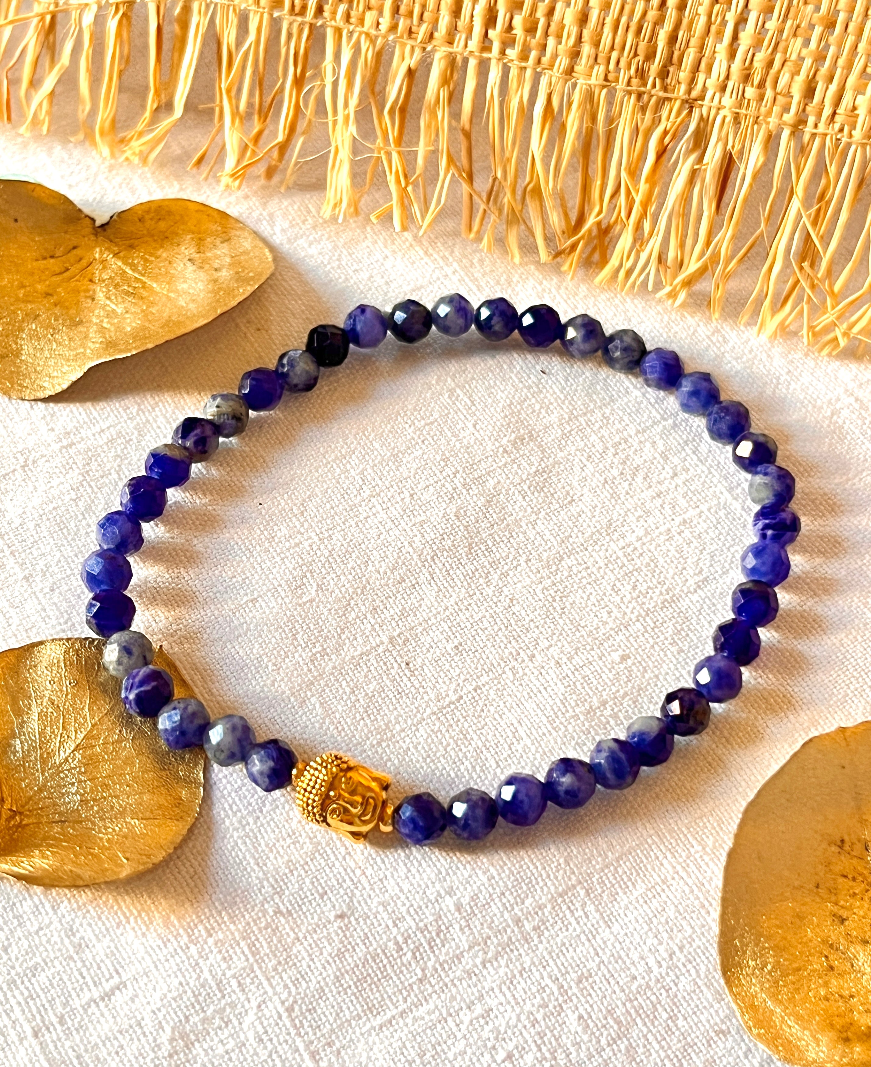 Azur - Bracelets Perles bleues & symboles