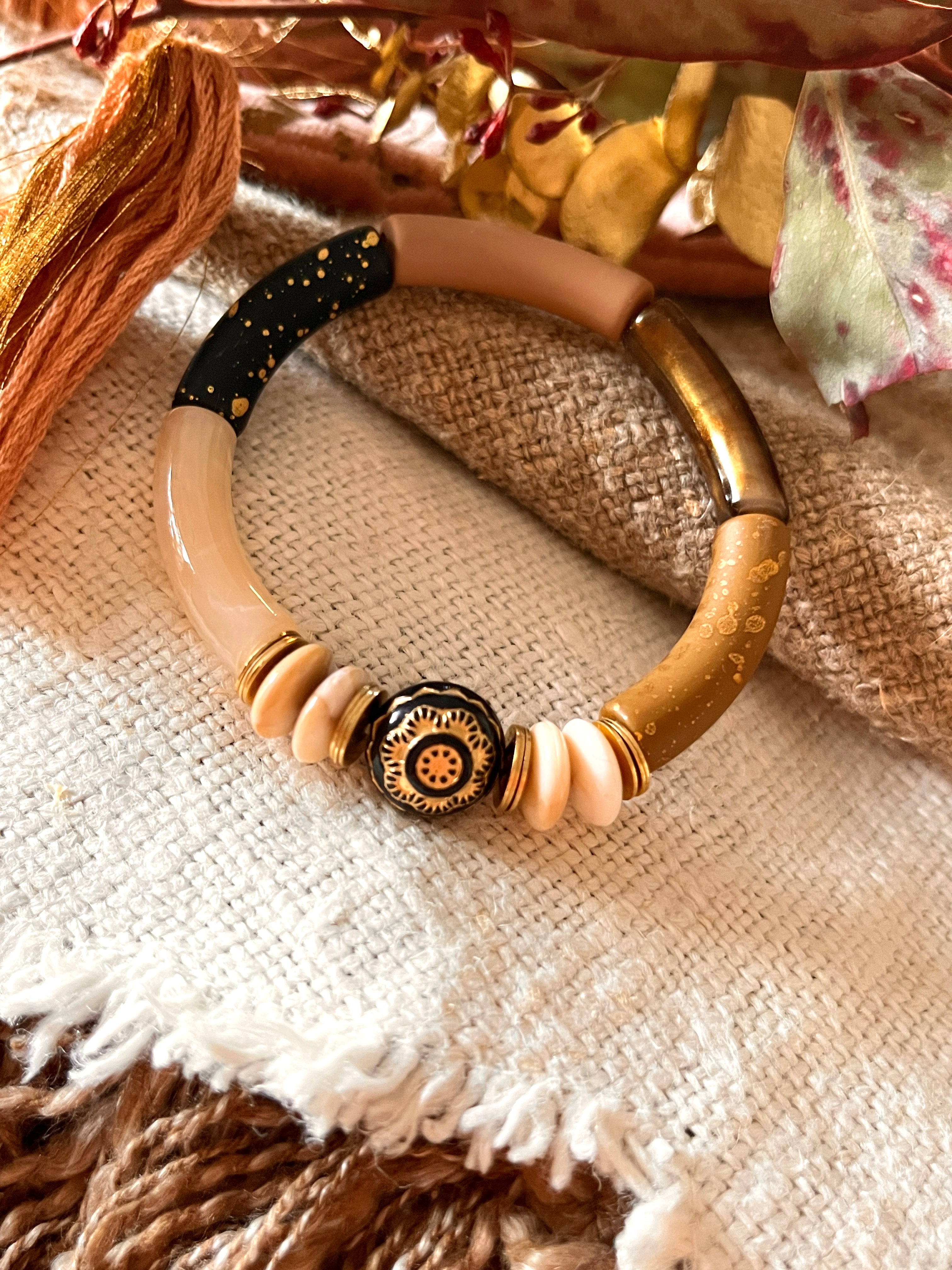 UNIK - Jonc Chic et Perles vintage Arastuce