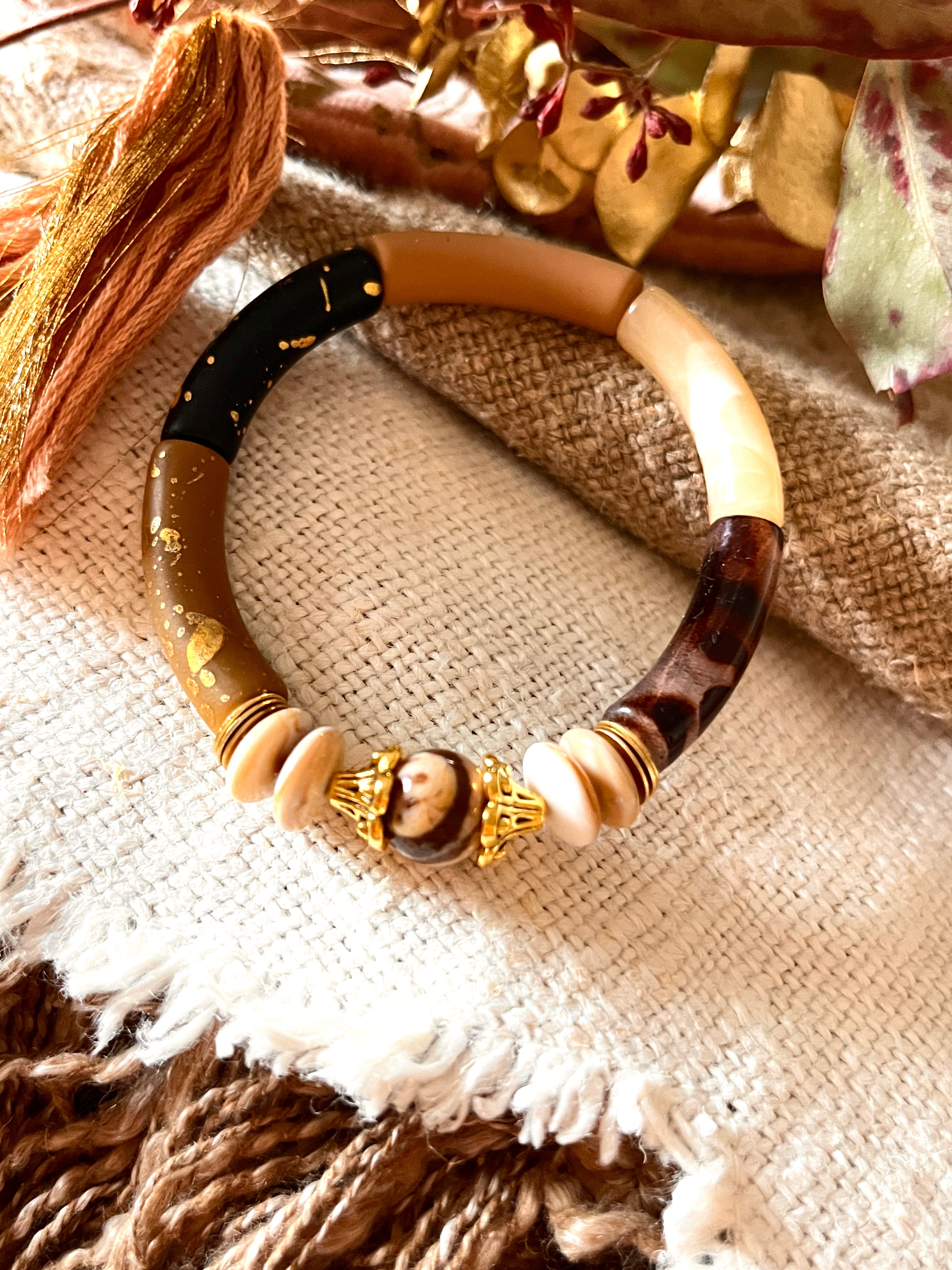 UNIK - Jonc Chic et Perles vintage Arastuce
