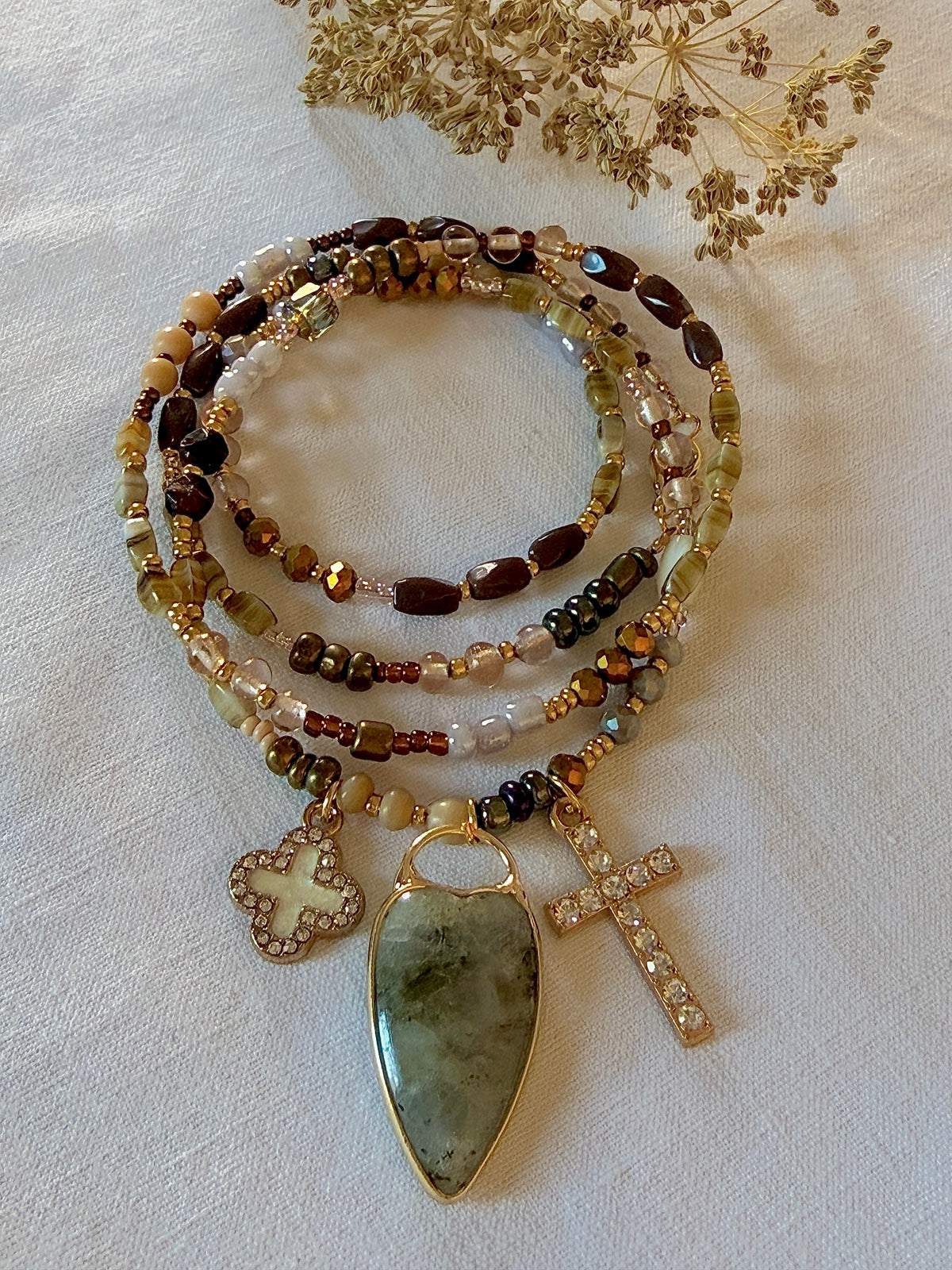 Bonnaventure - collier long talismans
