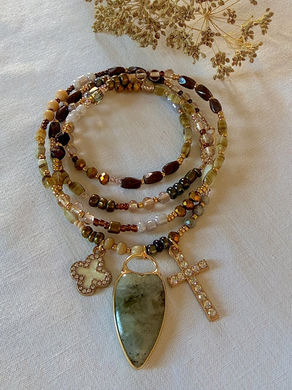 Bonnaventure - collier long talismans