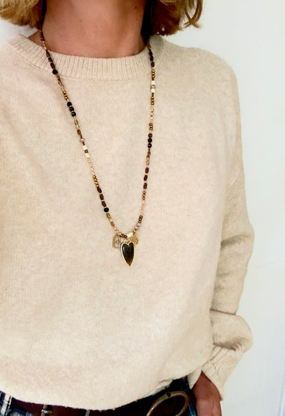 Bonnaventure - collier long talismans
