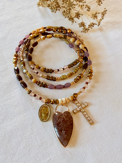 Bonnaventure - collier long talismans