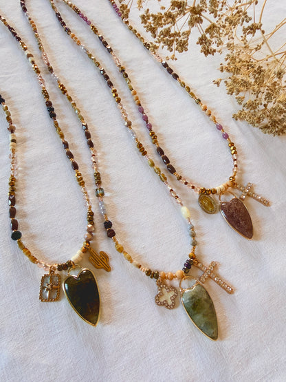 Bonnaventure - collier long talismans