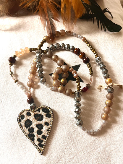 Buffalo  Coeur Arizona  – Collier mi long