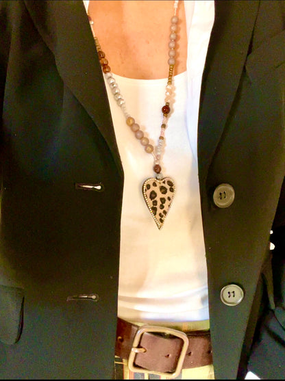 Buffalo  Coeur Arizona  – Collier mi long