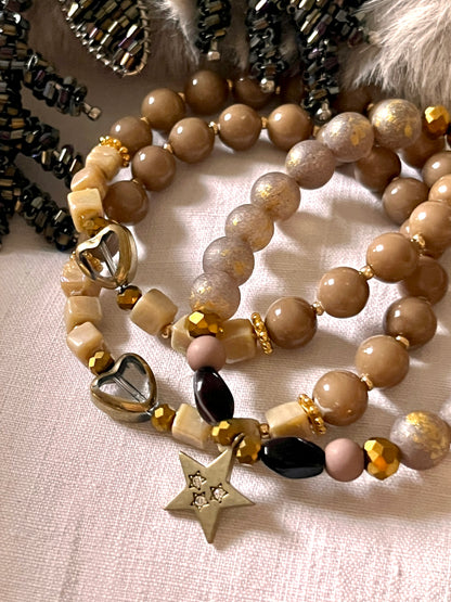 Jaipur – Bracelet perles anciennes indiennes Arastuce