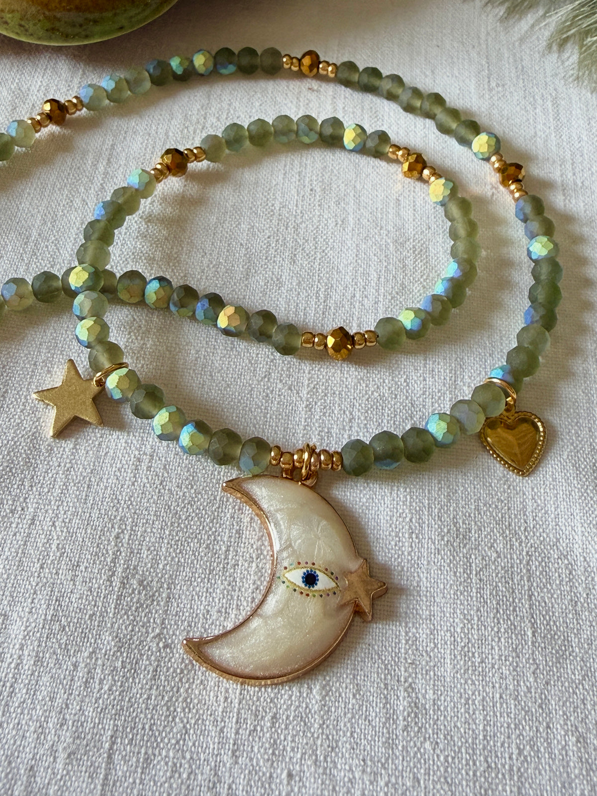 Moonlight - ras-de-cou - pendentif Lune