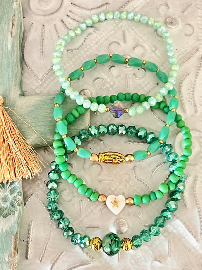 Aqua - Bracelets Perles Lagon