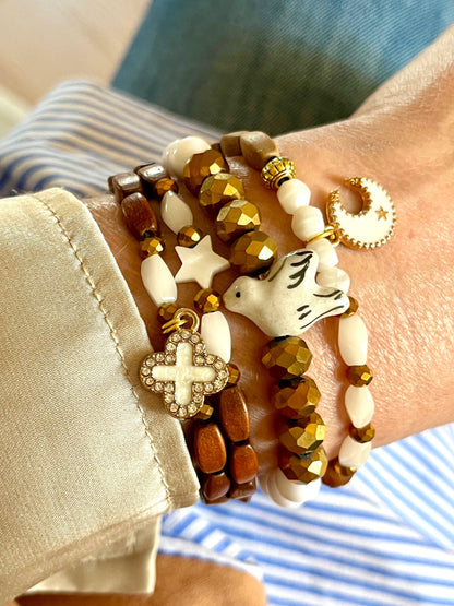 Christy – Bracelet perles Arastuce