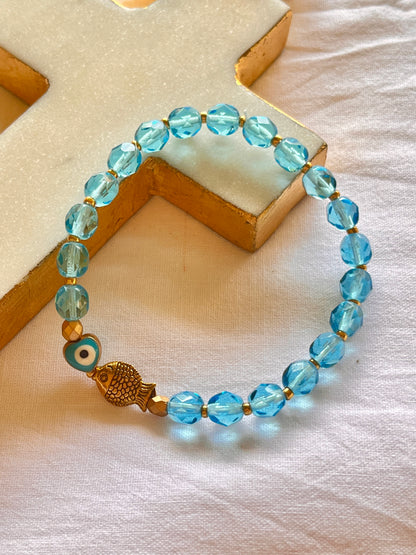 Calys - Bracelets perles turquoise