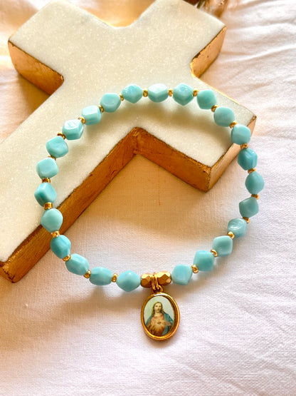 Calys - Bracelets perles turquoise