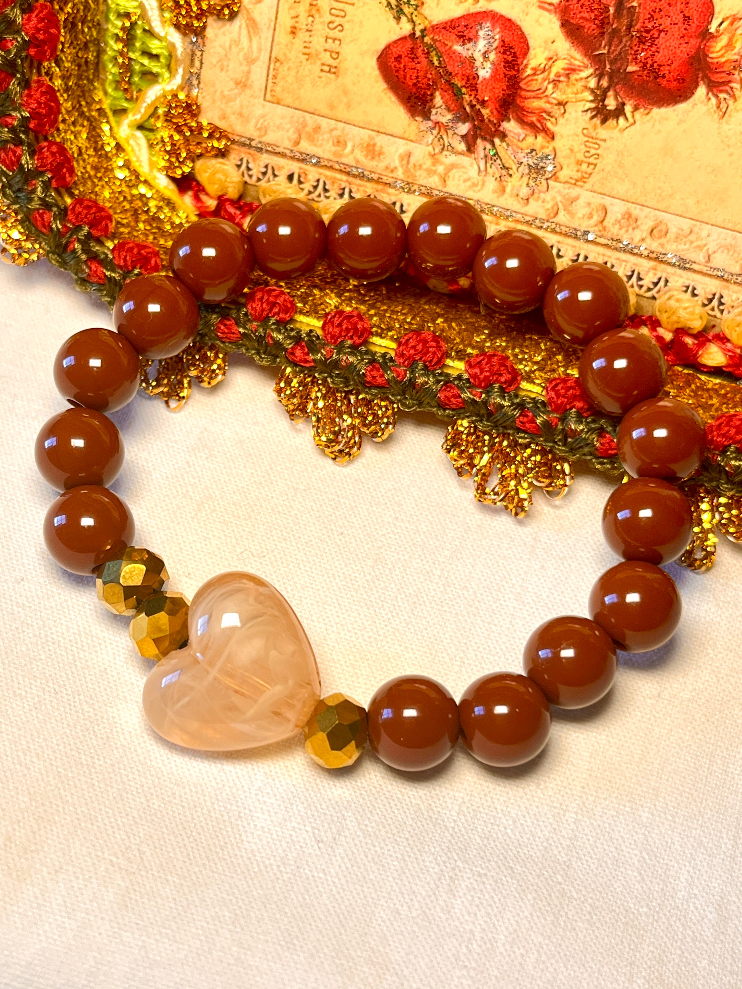 Coeur Complice - Bracelet coeur gourmand Arastuce