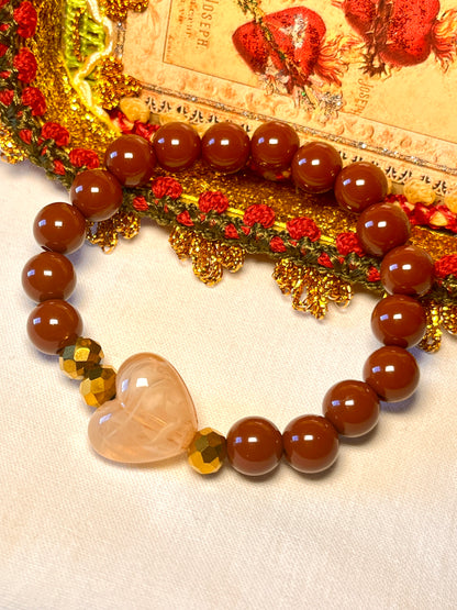 Coeur Complice - Bracelet coeur gourmand Arastuce