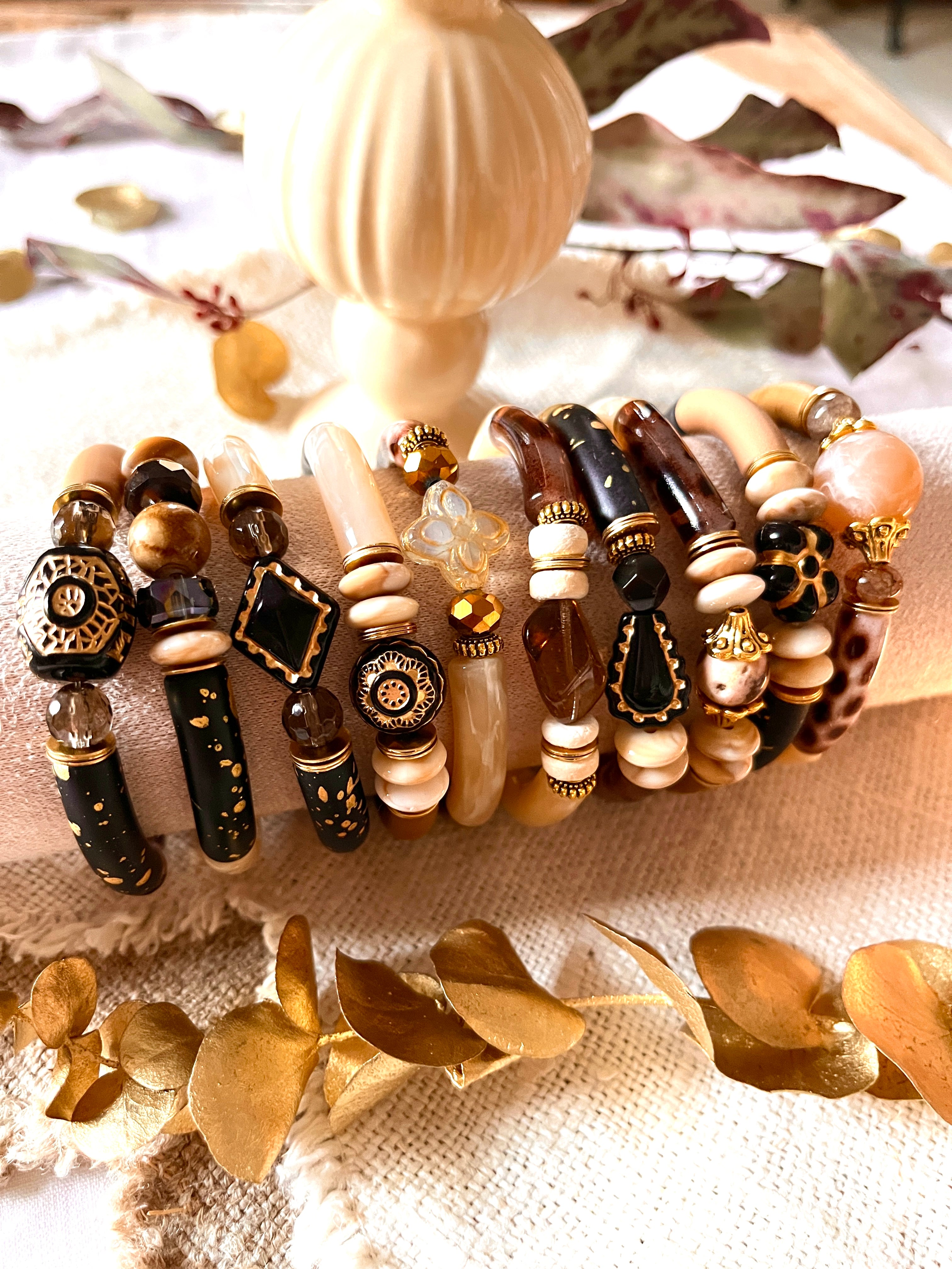 UNIK - Jonc Chic et Perles vintage