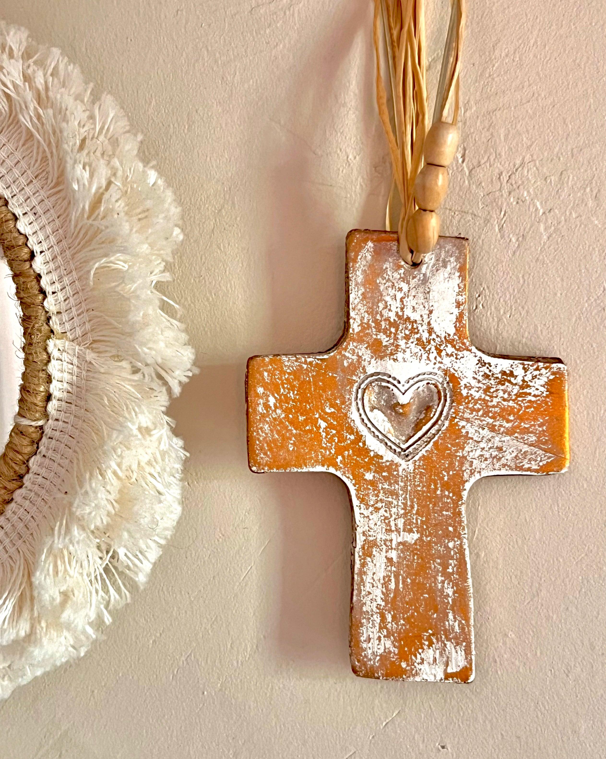 Croix Bohème Cœur – Grigri déco Arastuce