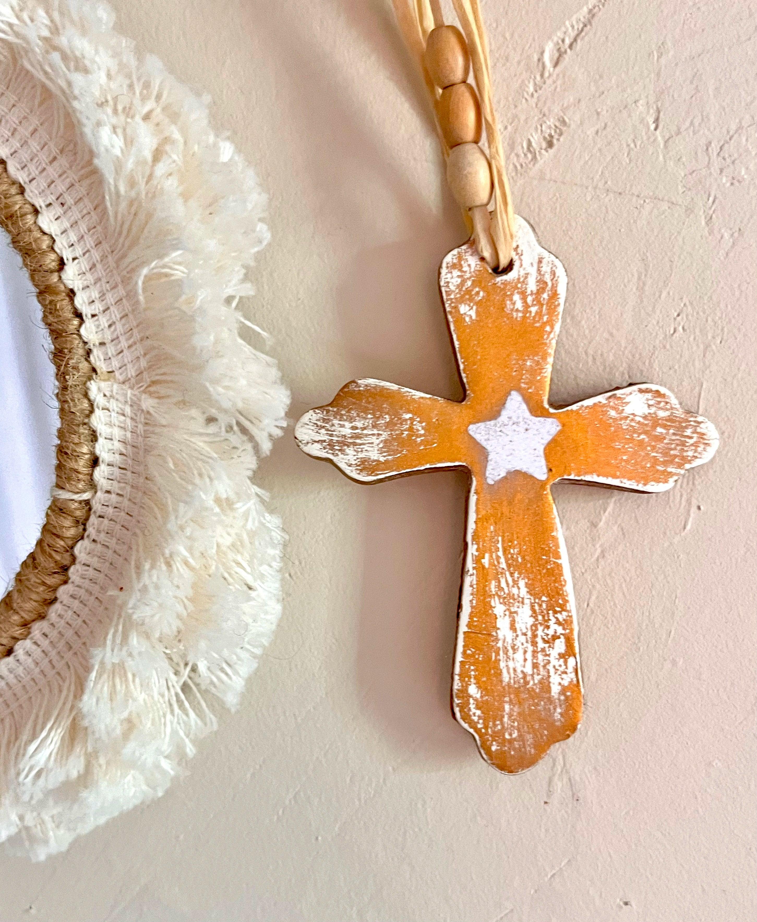 Croix Bohème Étoile – Grigri déco Arastuce