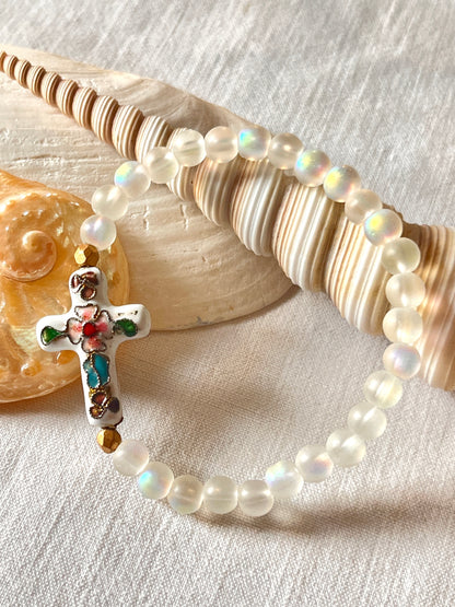 Locmaria bracelet croix ancienne