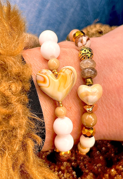 Dune – Bracelet Bohème aux Perles Naturelles Arastuce
