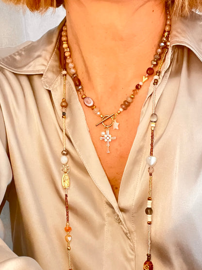 Élia - collier - charm's Ma boutique