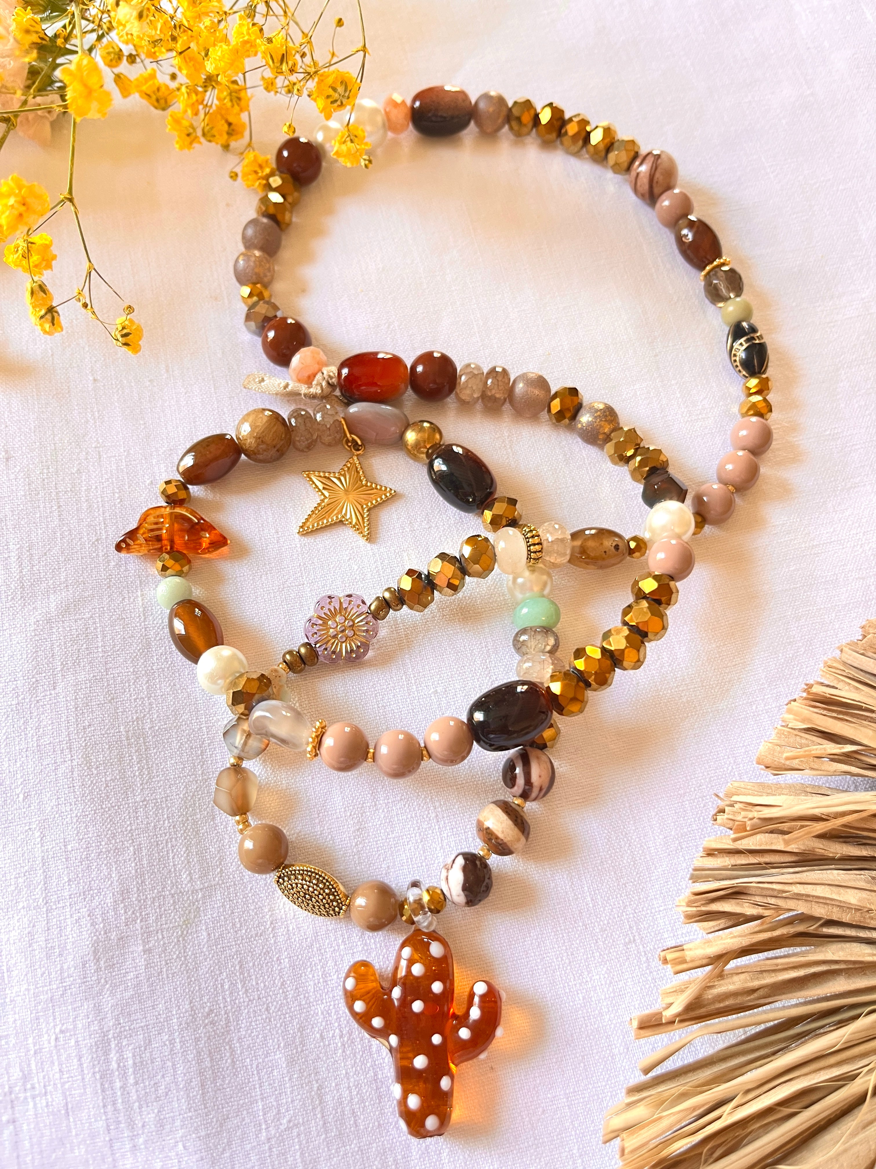 DUNE – Collier Cactus