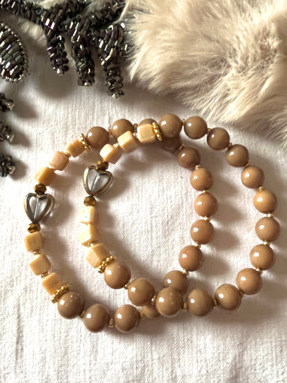 Jaipur – Bracelet perles anciennes indiennes Arastuce