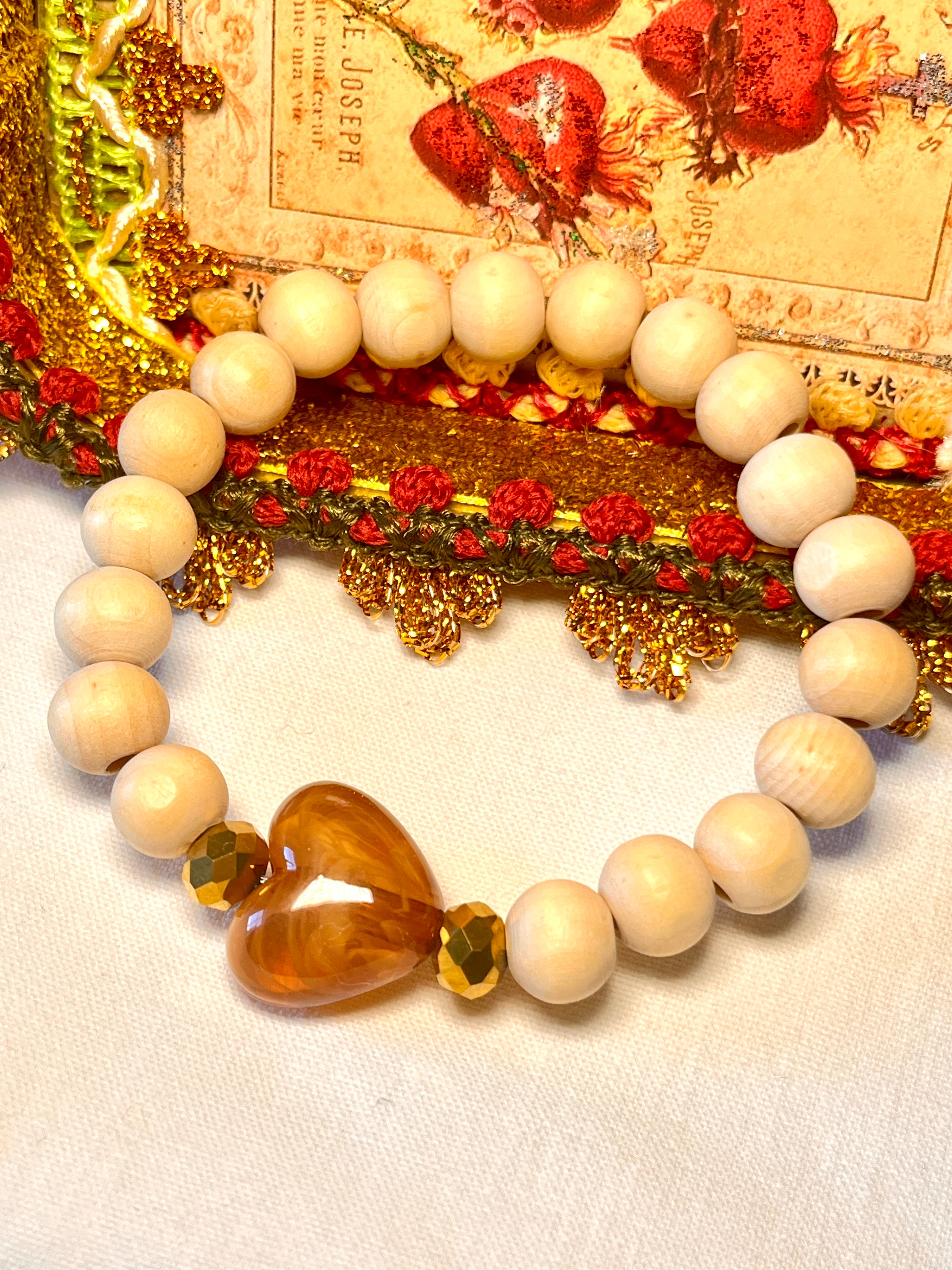 Coeur Complice - Bracelet coeur gourmand