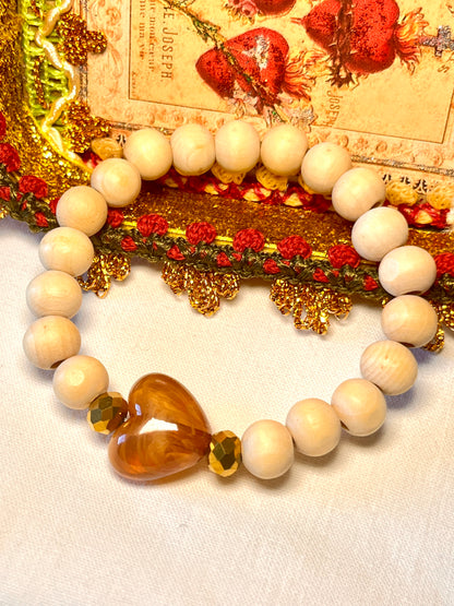 Coeur Complice - Bracelet coeur gourmand Arastuce