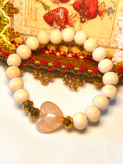 Coeur Complice - Bracelet coeur gourmand Arastuce