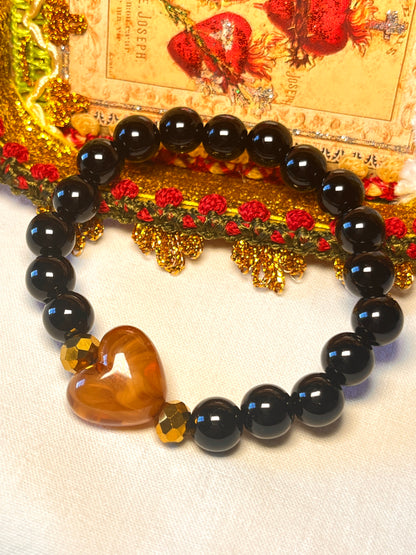 Coeur Complice - Bracelet coeur gourmand Arastuce
