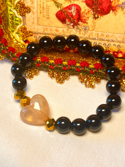 Coeur Complice - Bracelet coeur gourmand Arastuce