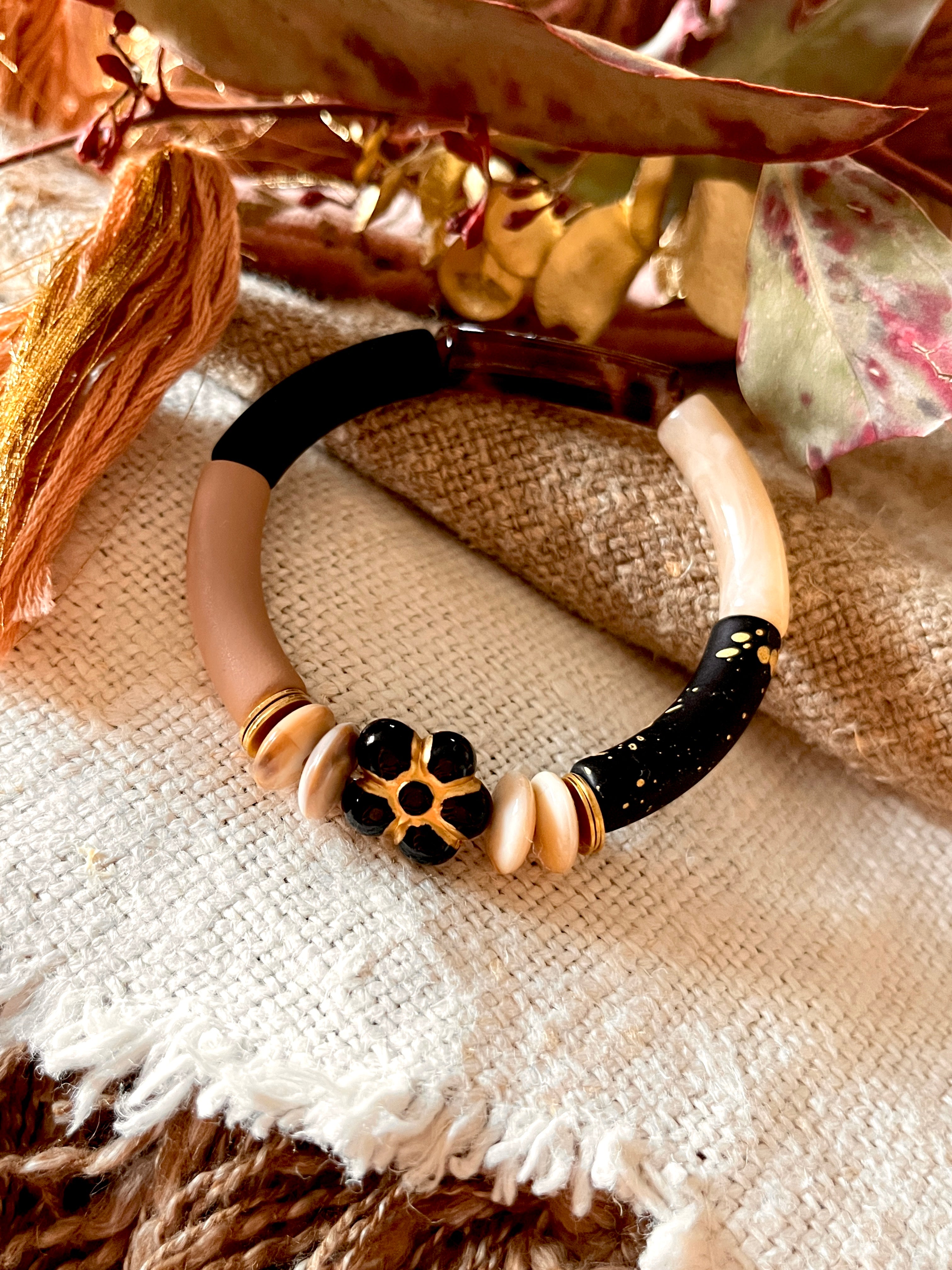 UNIK - Jonc Chic et Perles vintage Arastuce