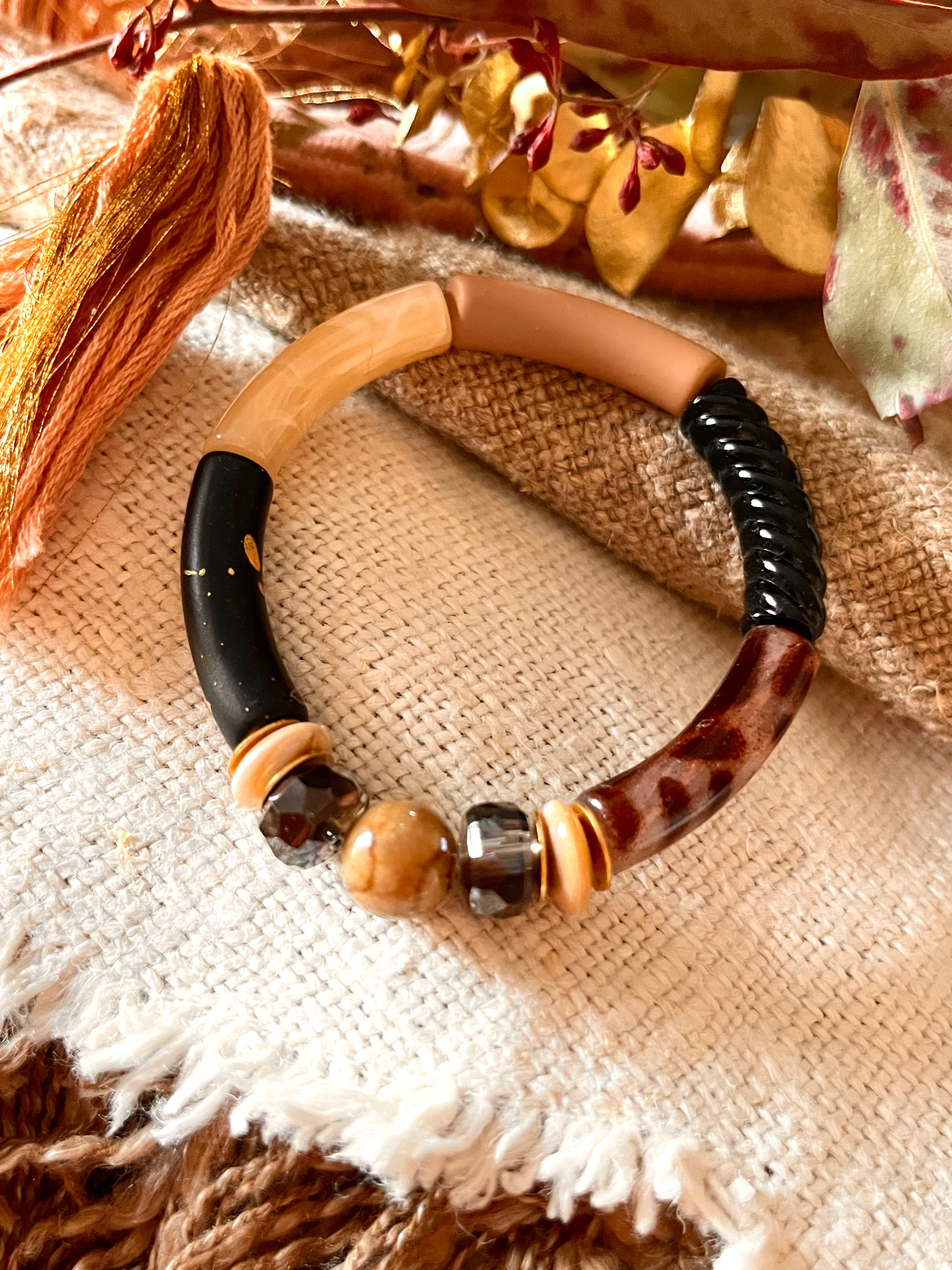 UNIK - Jonc Chic et Perles vintage Arastuce