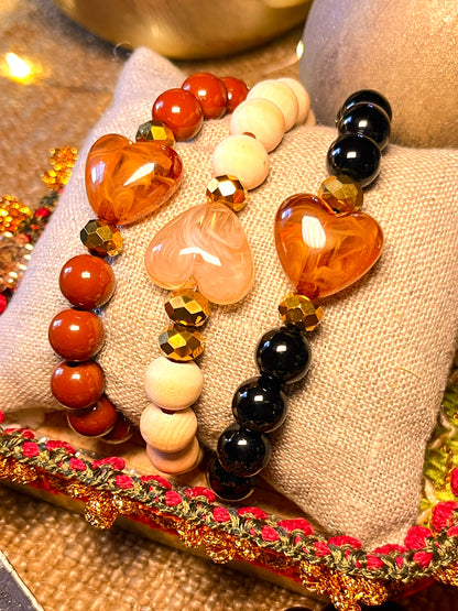 Coeur Complice - Bracelet coeur gourmand Arastuce