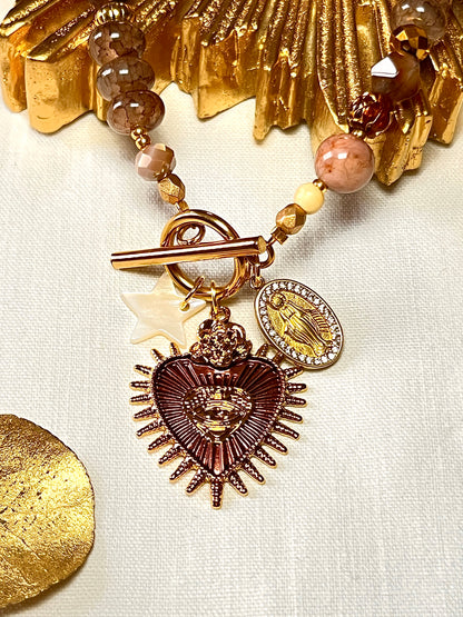 Sienna - collier - charm's Ma boutique