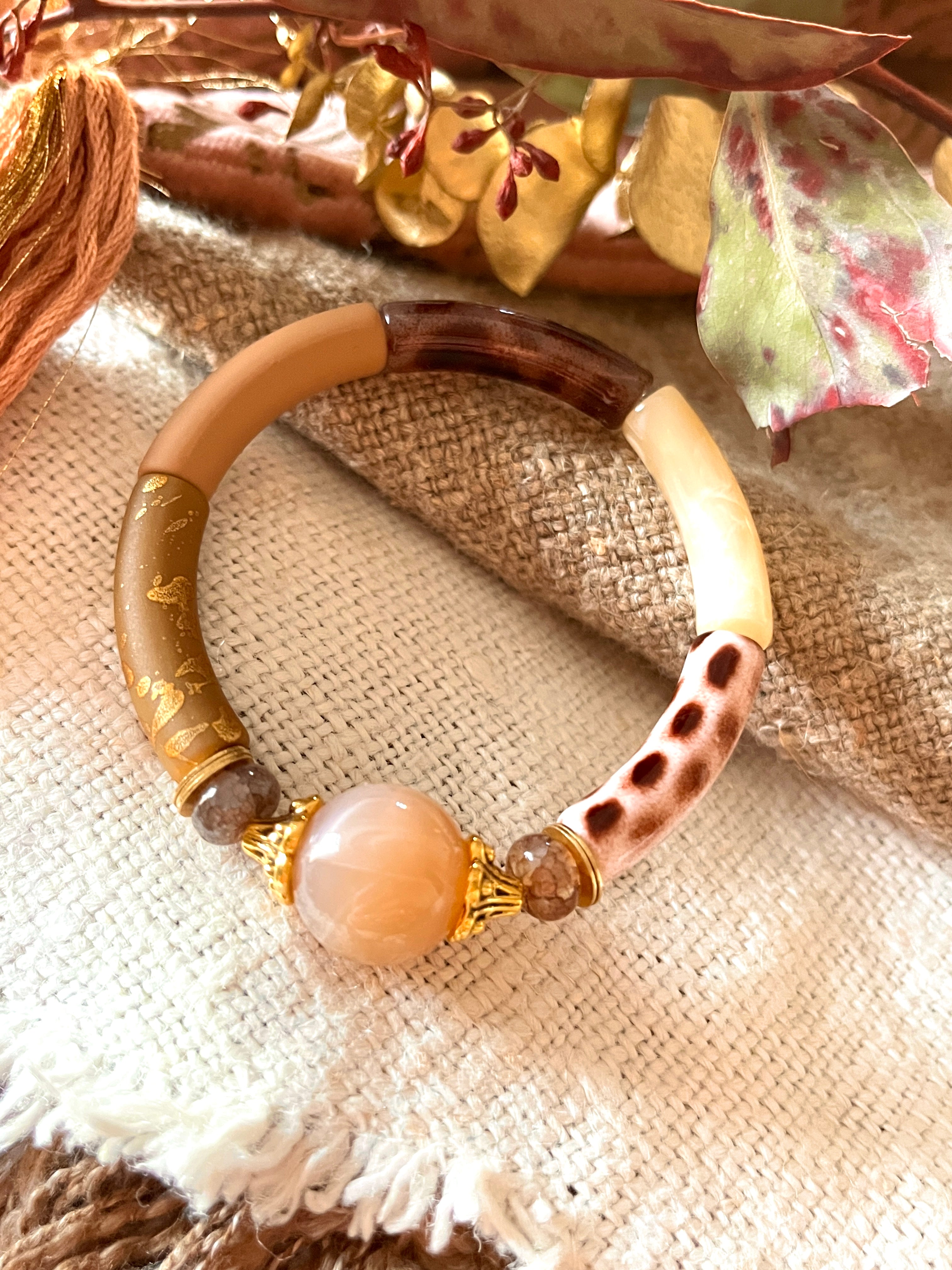 UNIK - Jonc Chic et Perles vintage