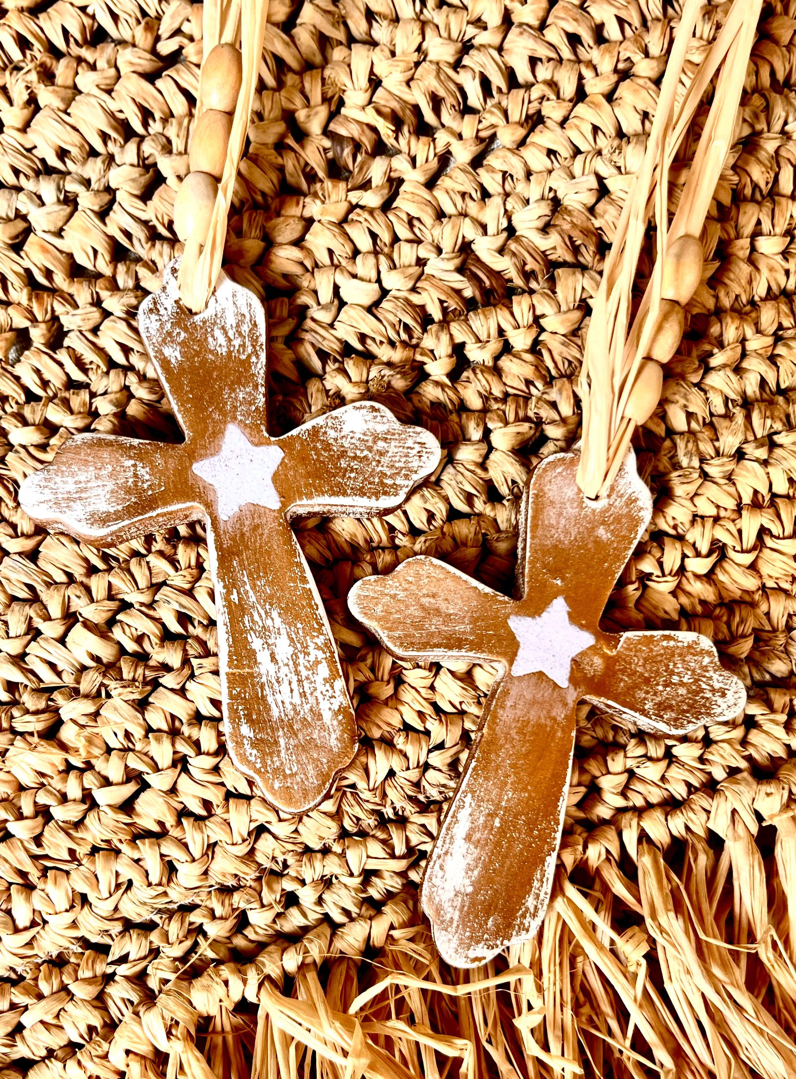 Croix Bohème Étoile – Grigri déco Arastuce